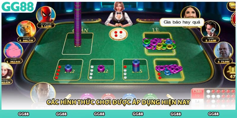 Các hình thức chơi được áp dụng hiện nay
