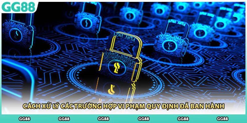 Cách xử lý các trường hợp vi phạm quy định đã ban hành