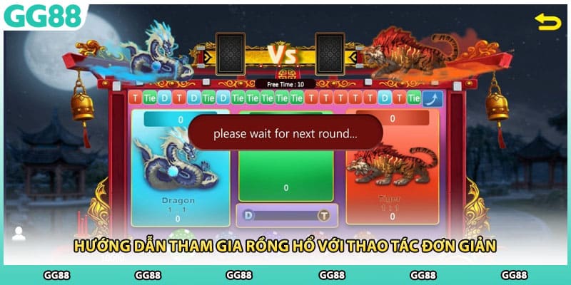 Hướng dẫn tham gia rồng hổ với thao tác đơn giản